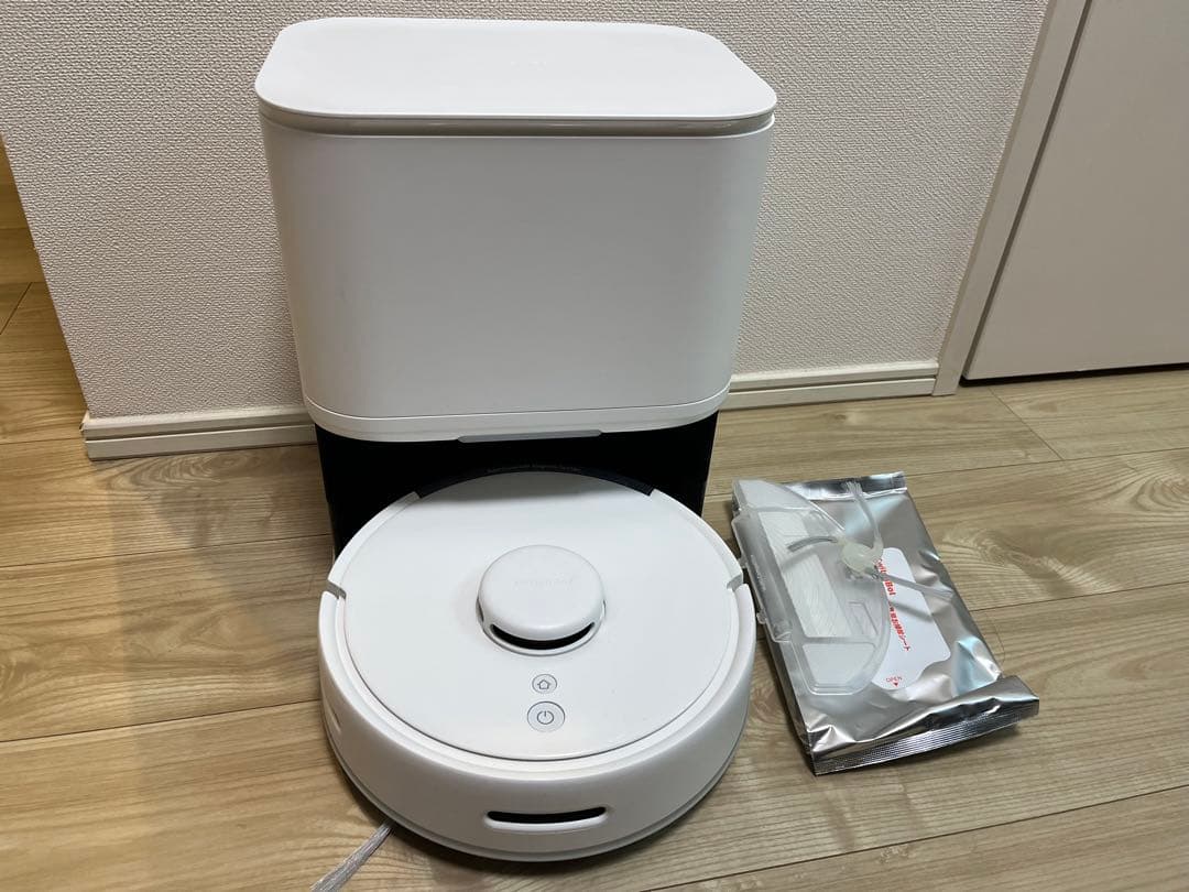 SwitchBot ロボット掃除機 K10+ 本体 ホワイト コンパクト 小型