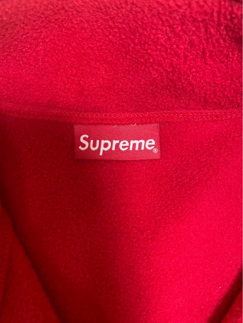 【値下げ】supreme シュプリーム　ポーラテックフリース　19aw 赤