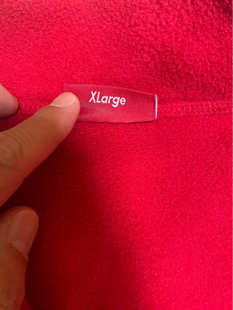 【値下げ】supreme シュプリーム　ポーラテックフリース　19aw 赤
