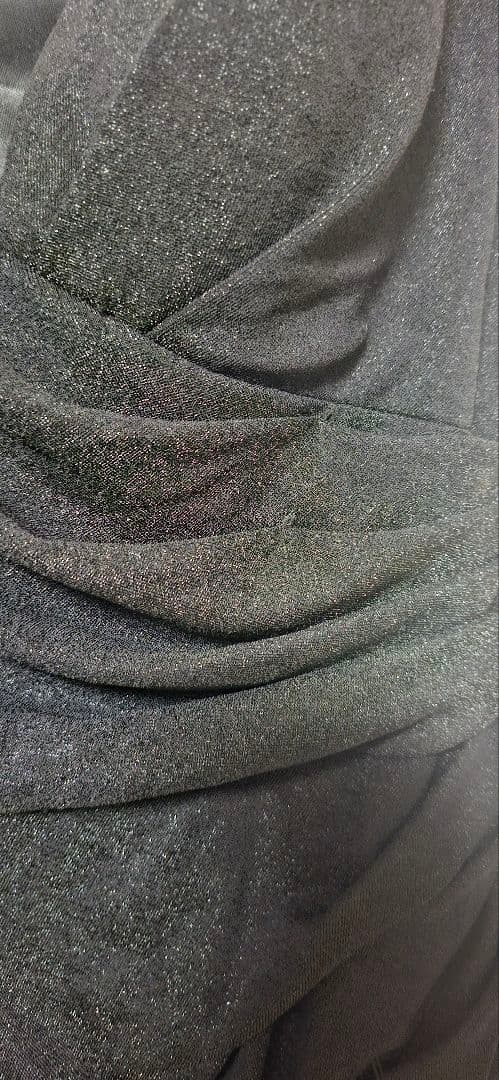 JEAN MACLEAN ブラック ロングドレス Lサイズ