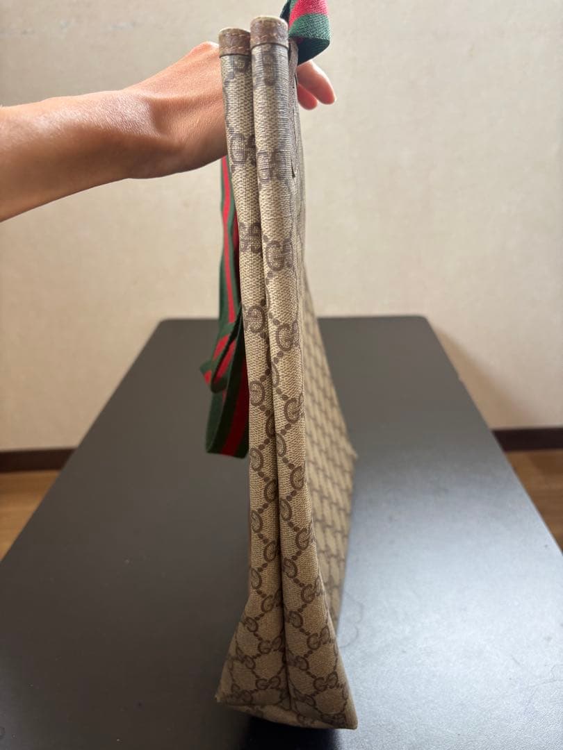 GUCCI GGパターン トートバッグ ベージュ