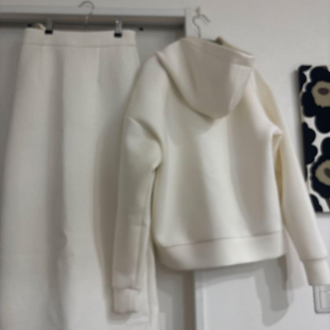 ダンボールニットフーディスカート　harukaコラボ　セットアップ　はるかコラボ