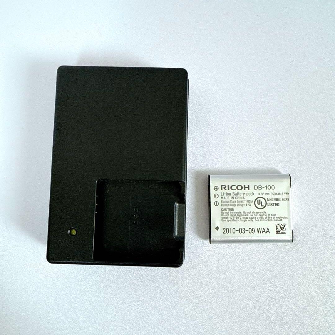 【動作確認済】 RICOH CX3 デジカメ オールドコンデジ リコー ブラック