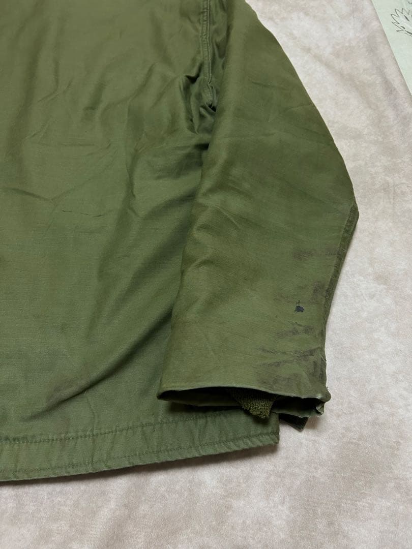 70s US Navy A-2 デッキジャケット Large 42 44