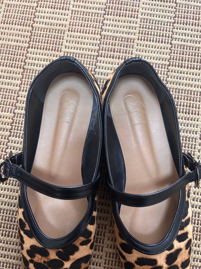 spick&span レオパードメリージェーン