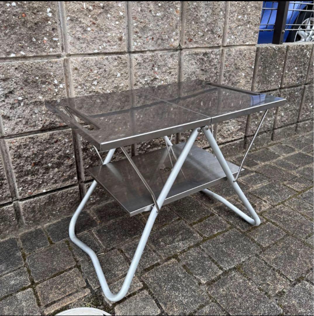 スノーピーク　TAKIBI my テーブル ステンレストレー1ユニット付き