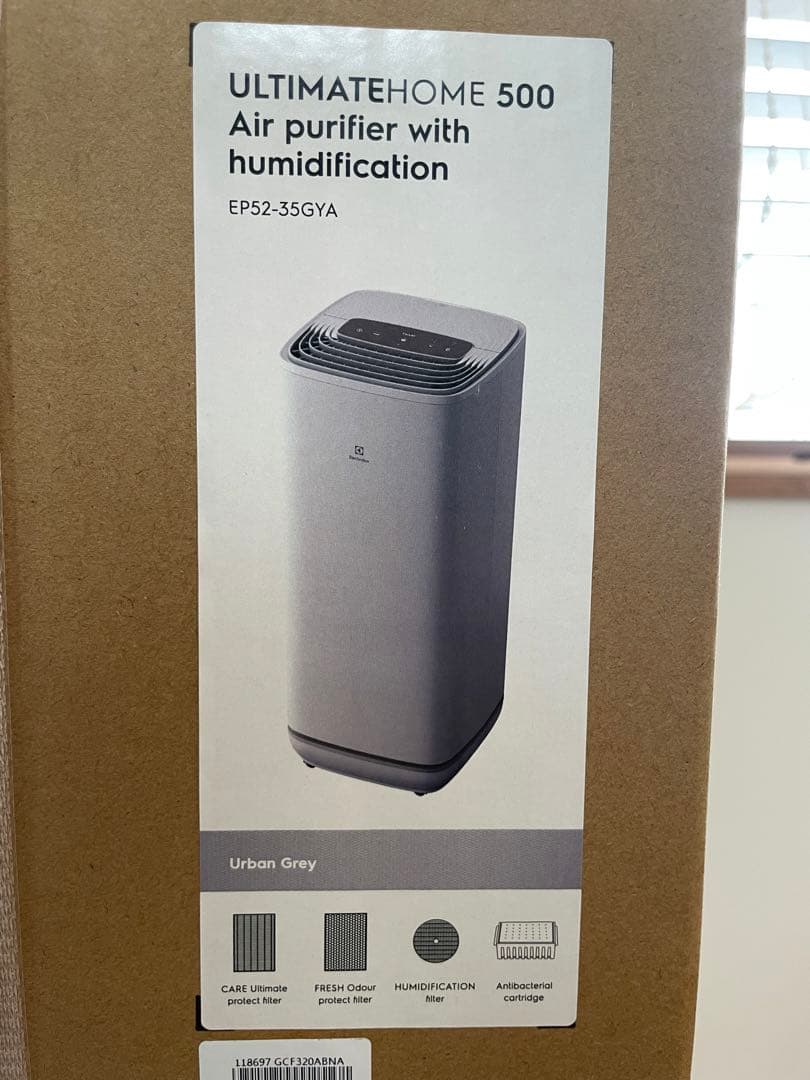 Electrolux ULTIMATE 500 加湿機能付き空気清浄機