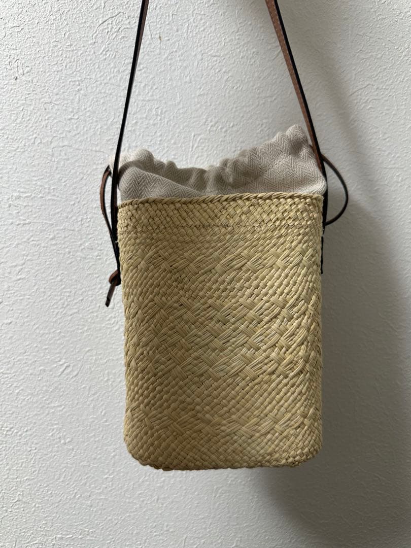 Loewe スクエアポケット かごバッグ