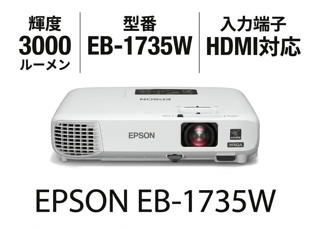 エプソン PJ EB-1735W プロジェクター本体