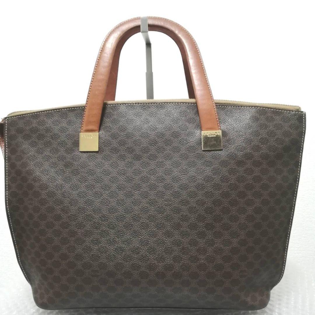 【3日間限定SALE】A4収納可　CELINE　セリーヌ　バッグ　マカダム柄