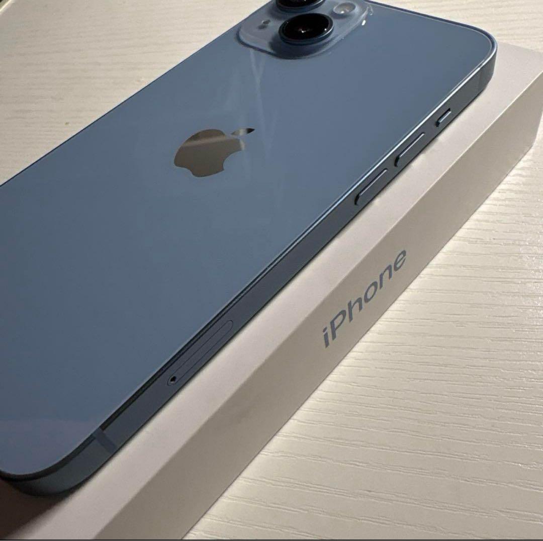 iPhone14 256GB ブルー SIMフリー 極美品