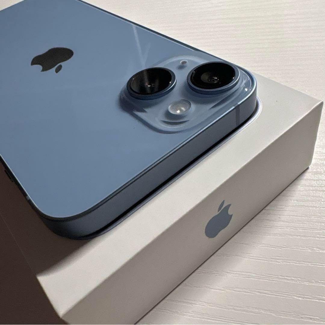 iPhone14 256GB ブルー SIMフリー 極美品
