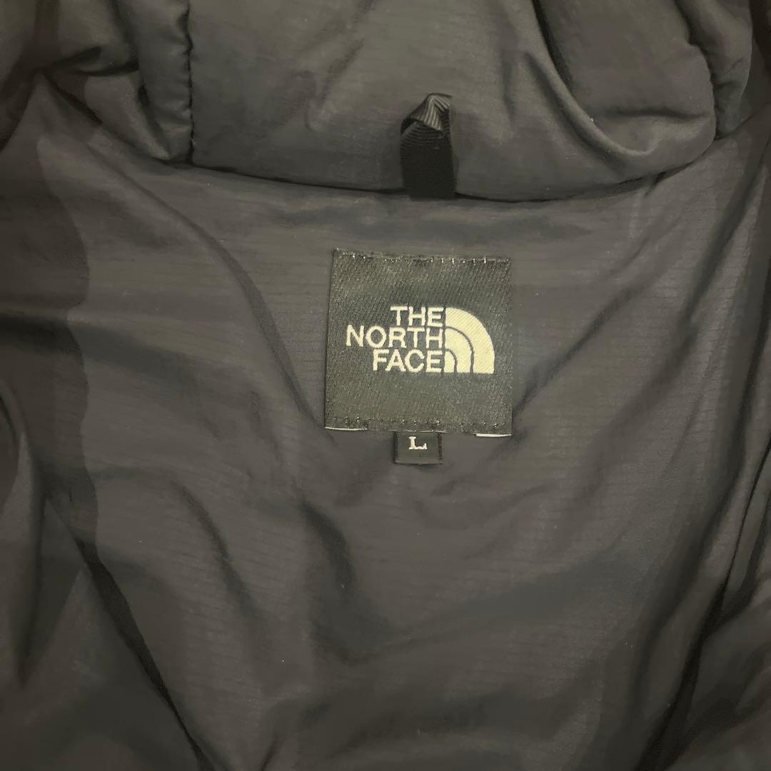 THE NORTH FACE フード付きダウンジャケット Lサイズ 黒
