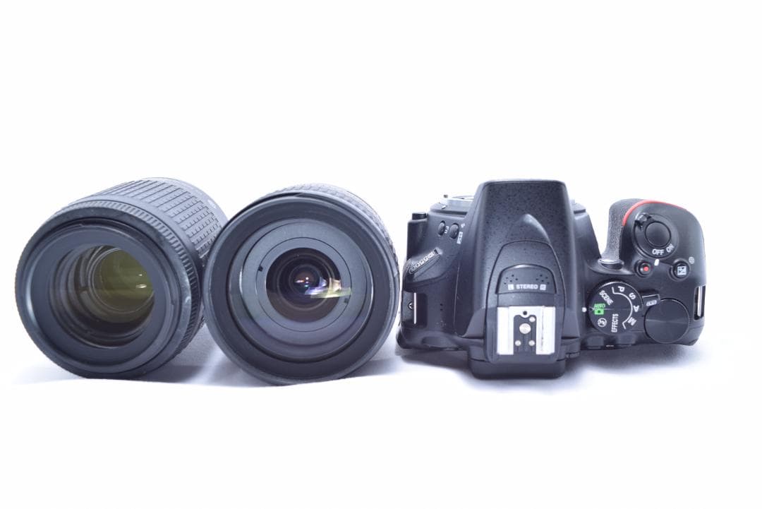➌Nikon D5500 Wレンズセット シングルレンズにも出来ます!!!