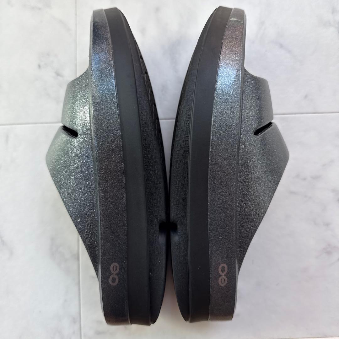 靴 OOmega OOahh Luxe Black Sparkle 27cm