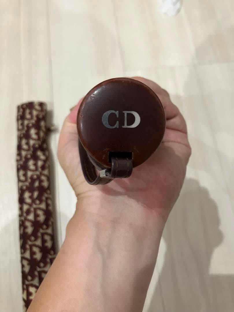 美品✨Dior クリスチャンディオール 傘 ロゴ柄 ヴィンテージ トロッター