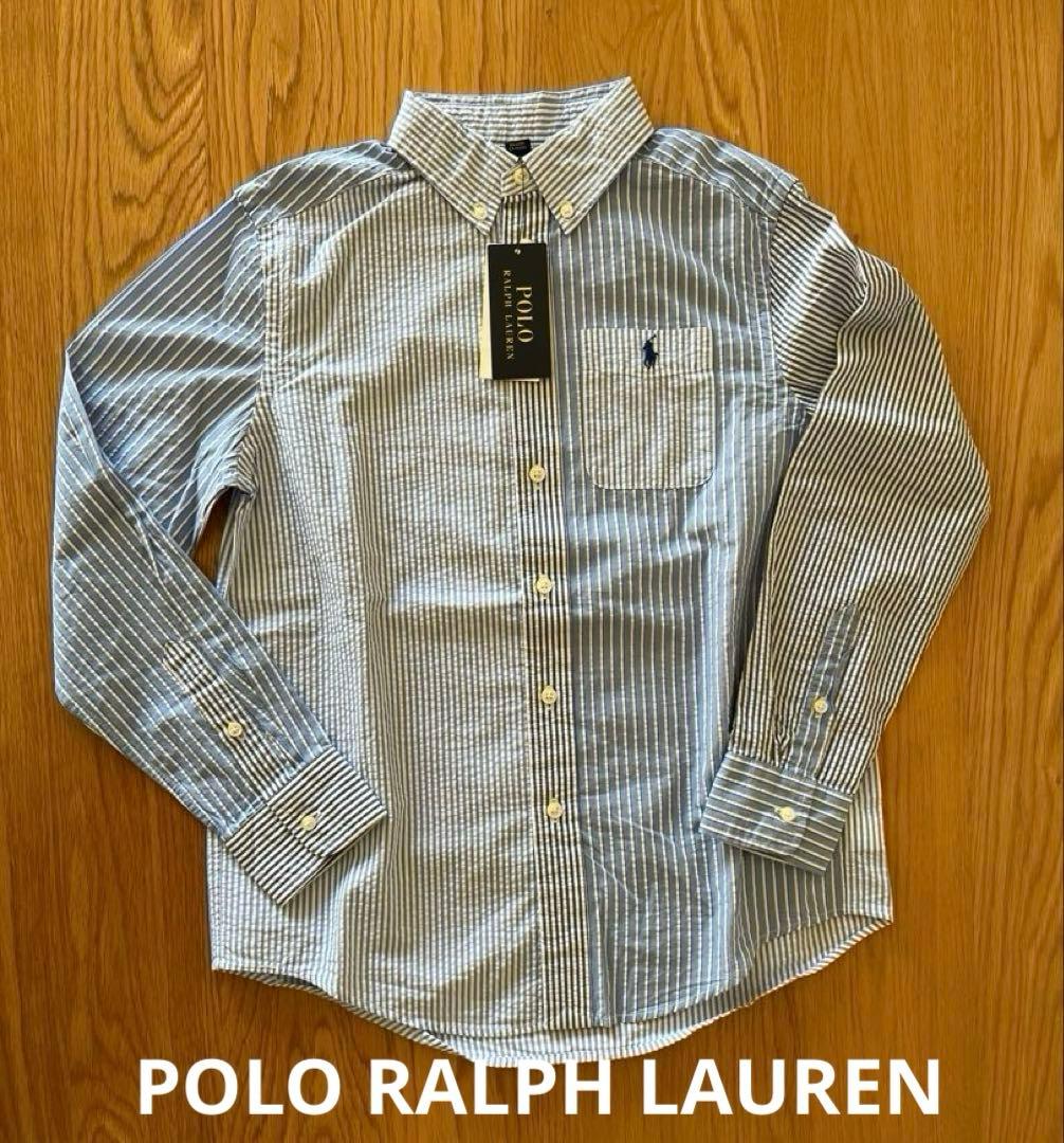 【新品】POLO RALPH LAUREN ラルフローレン長袖シャツ　150㎝
