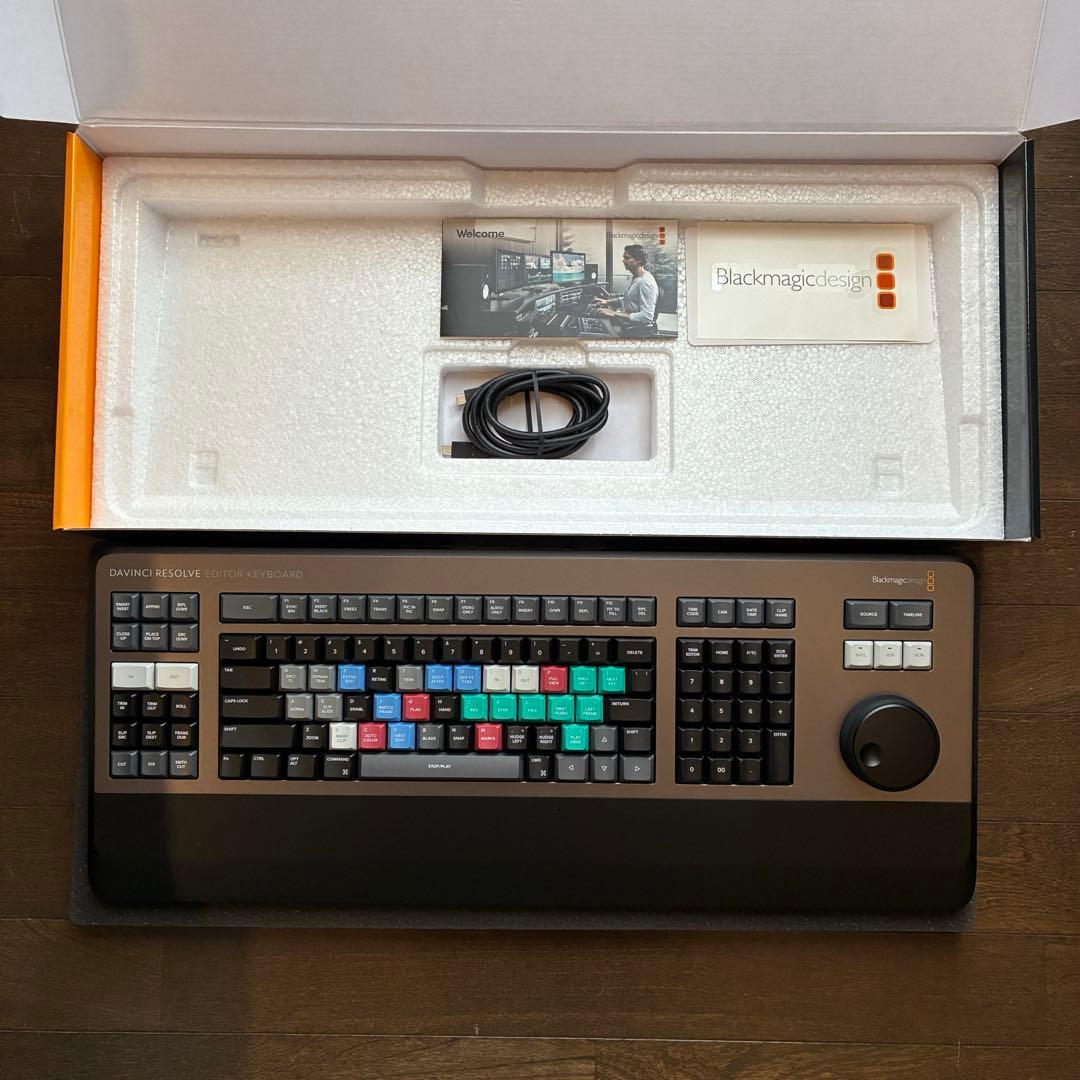 【未使用新品】DaVinci Resolve Editor Keyboard