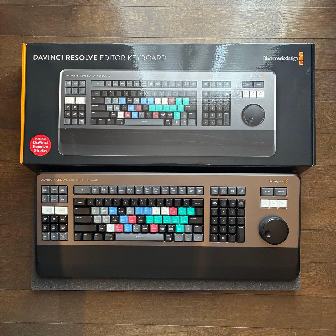 【未使用新品】DaVinci Resolve Editor Keyboard