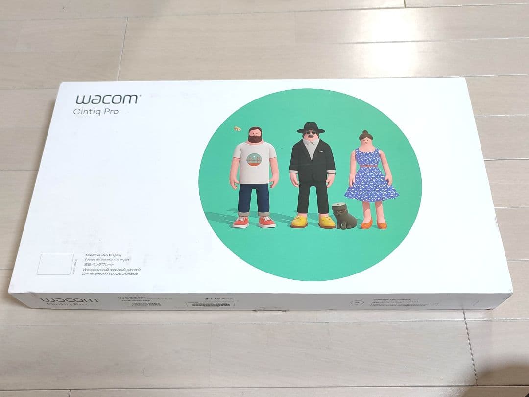 液タブ・ペンタブ Wacom Cintiq Pro 16 (DTH-1620/AK0)