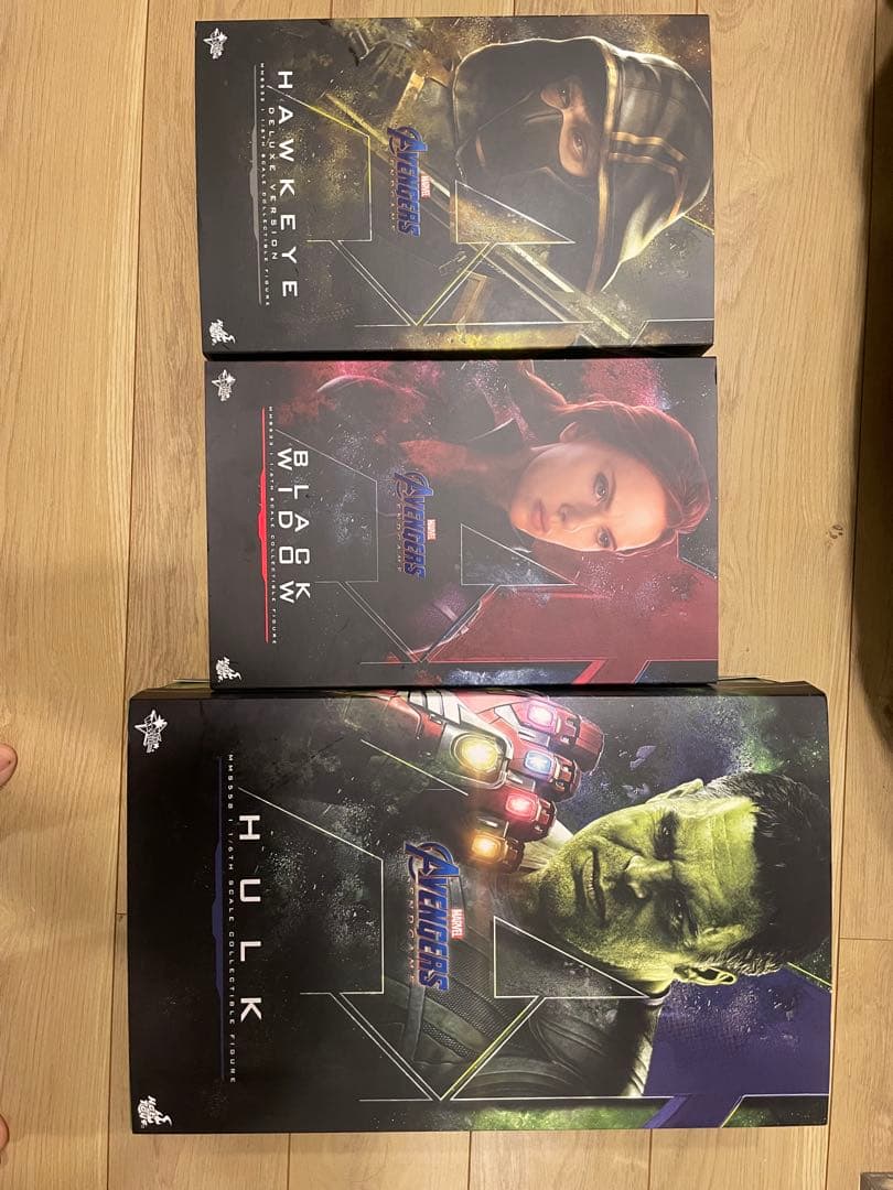 は*と様 ホットトイズ エンドゲーム ハルク ホークアイDX ブラックウィドウ