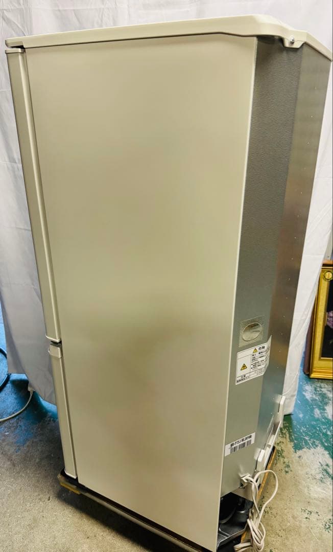 12h39 三菱 146L 冷凍冷蔵庫 MR-P15J-W 2024年製