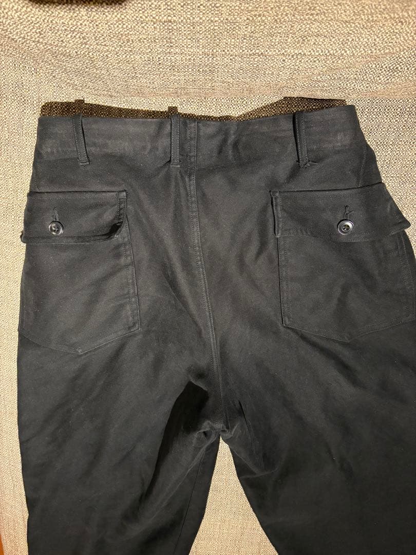 haversack モールスキンノーカラージャケット　ワイドパンツ　セットアップ