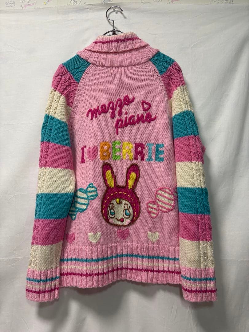 メゾピアノジュニア　ニットカーディガン