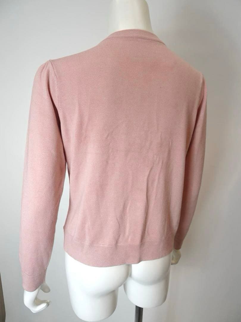 スーパービューティー♡ 2025年香水瓶刺しゅう　ベロア素材×ニットカーディガン