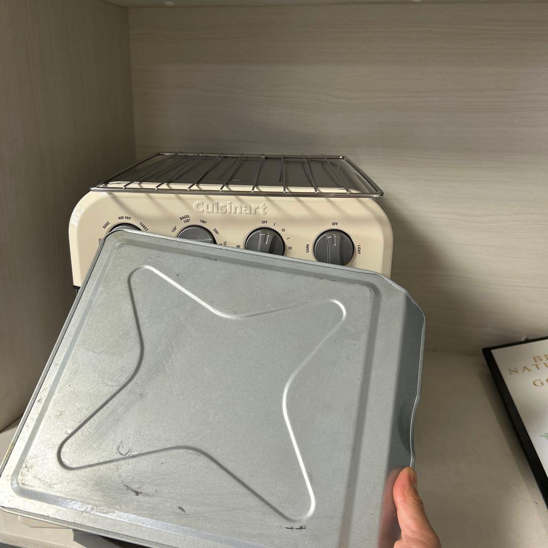 限定カラー クイジナート ノンフライオーブントースター アイボリー　21年製