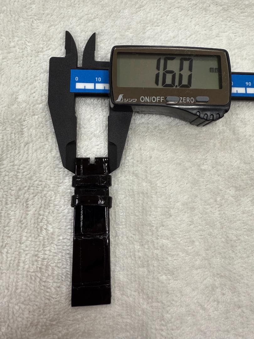 クロコ ベルト コルム 純正 18mm CORUM