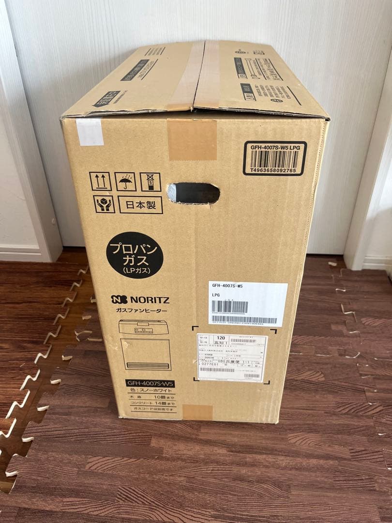 本日値引き　GFH-4007S-W5 ガスファンヒーター