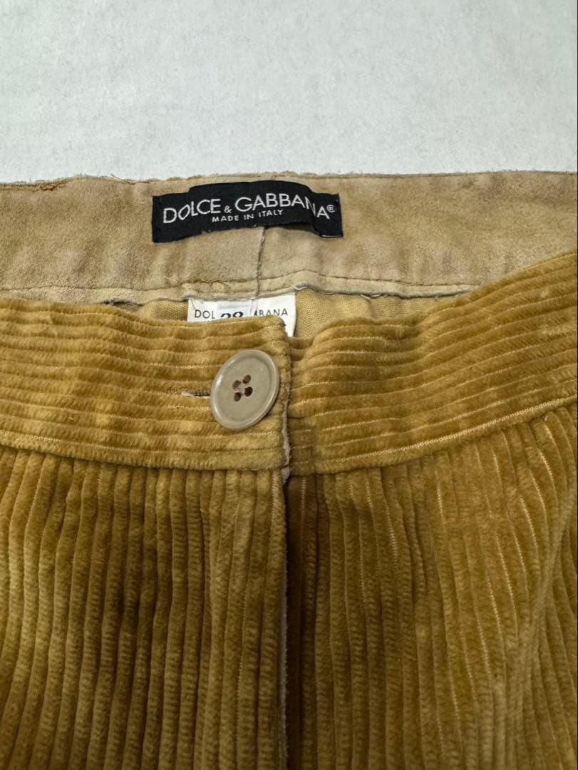 dolce&gabbana ベロア フレアパンツ　38