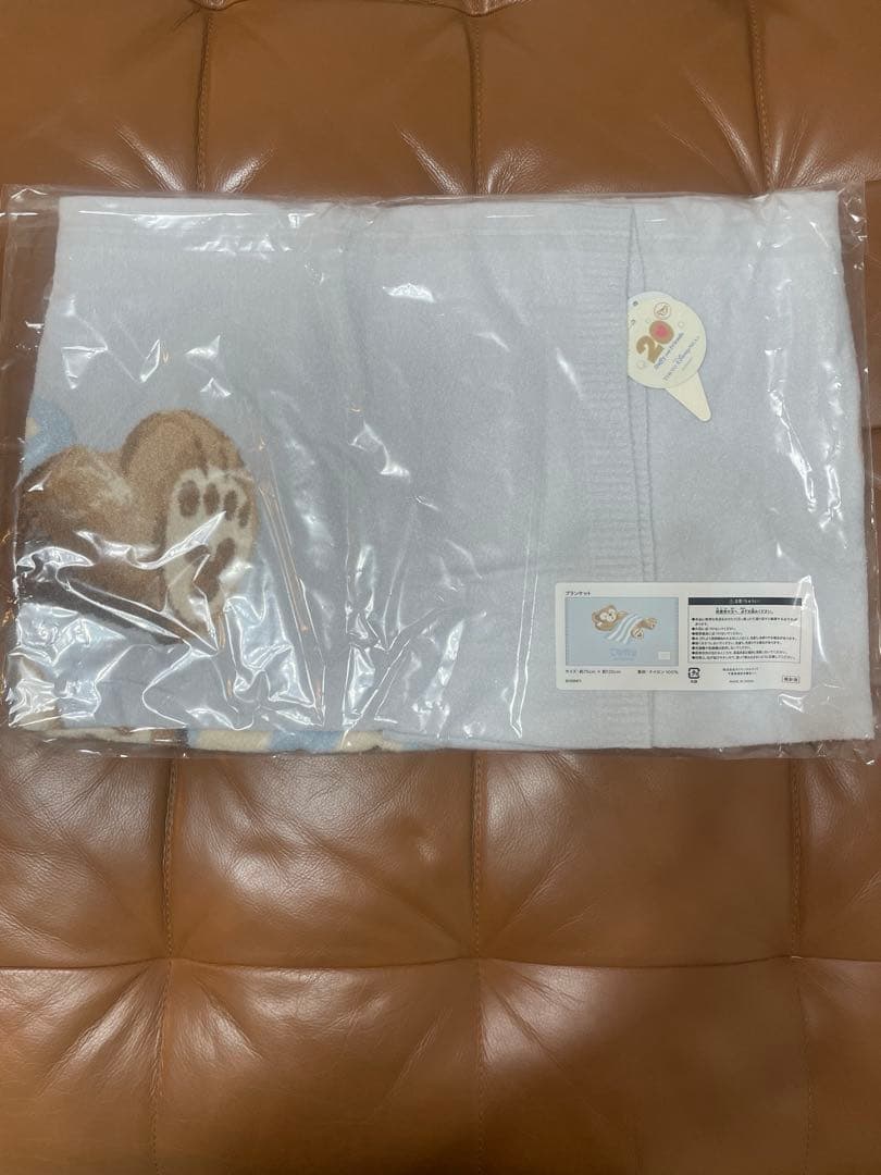 東京ディズニーシー　ダッフィー20周年　ジェラートピケコラボ　ブランケット