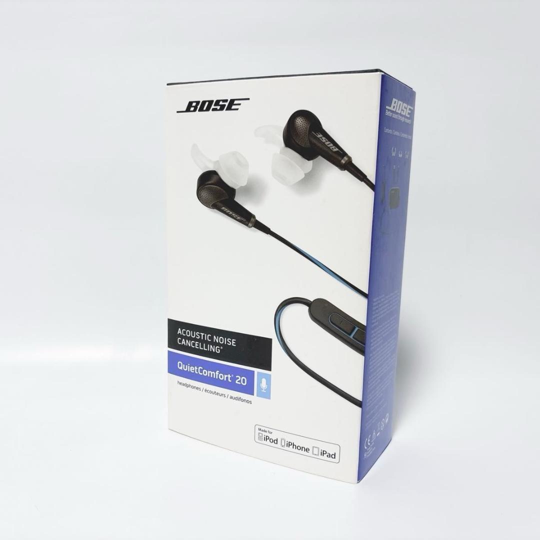 BOSE クワイエットコンフォート20 QC20 ノイズキャンセリング イヤホン