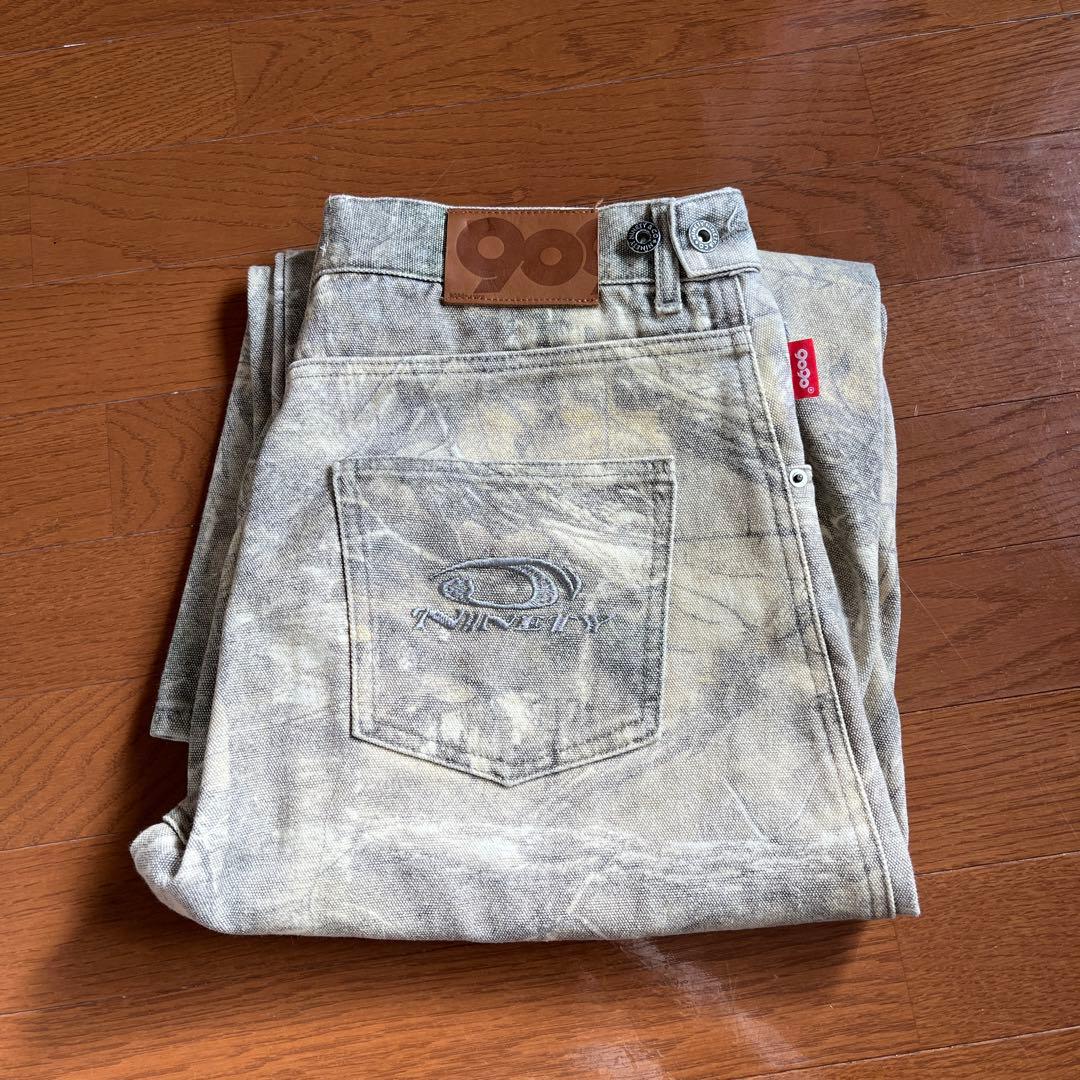 9090 カモフラージュ デニム 古着