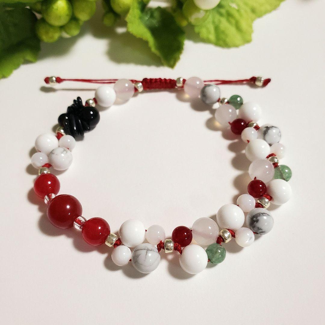 【まる様 オーダー品】天然石ブレスレット 3点