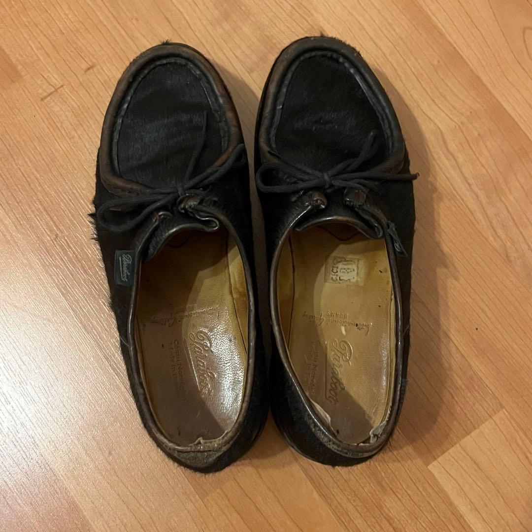 レア Paraboot パラブーツ pony オールポニー ブラック 39.5