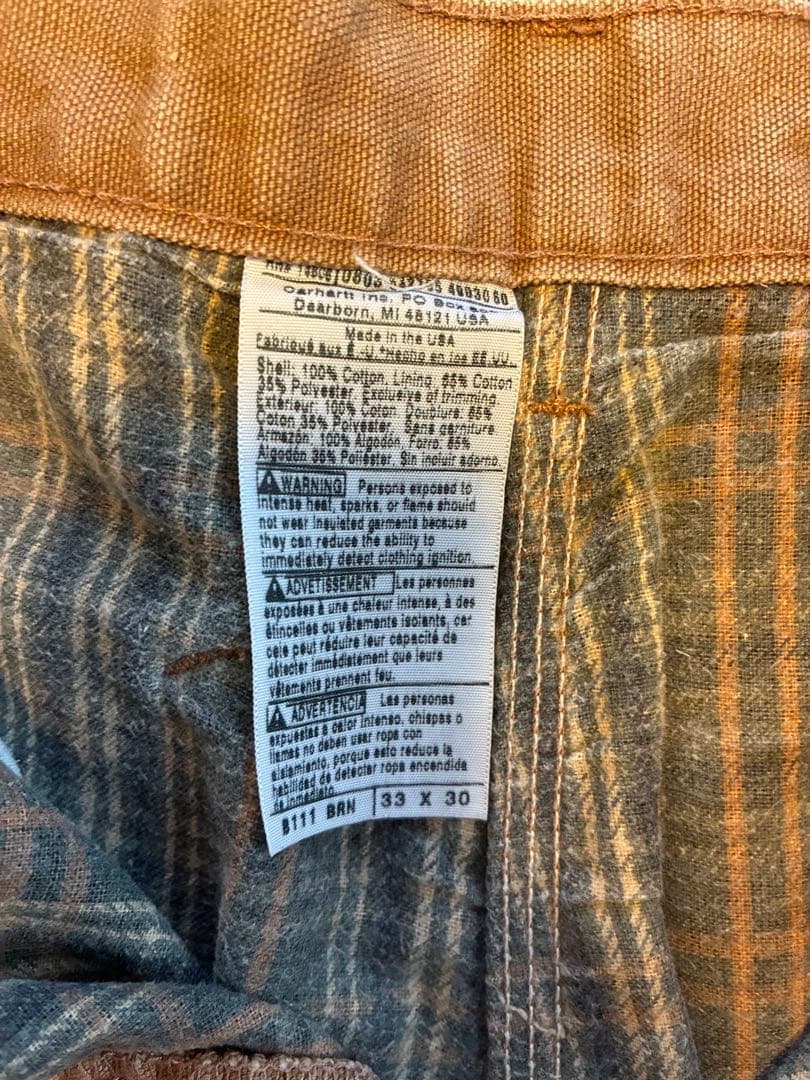 90s カーハート　ペインターパンツ　33×30