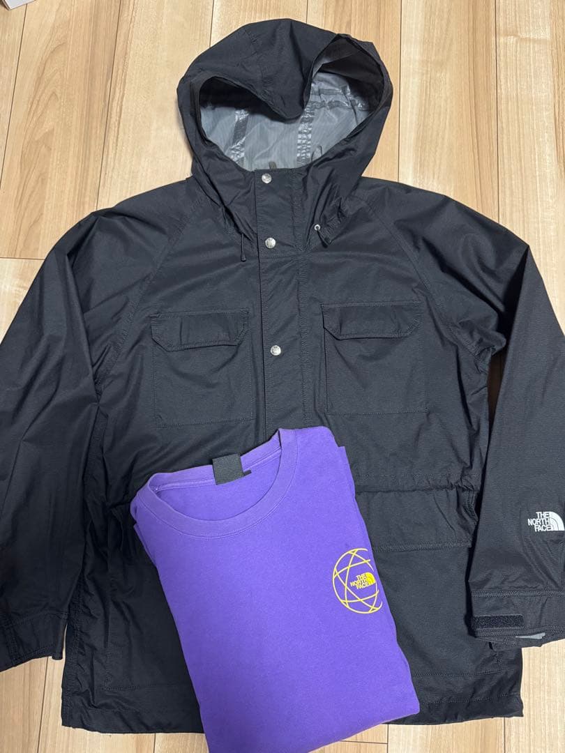 キ*ョ様 THE NORTH FACE ミリタリーブルゾン　ロングTシャツ