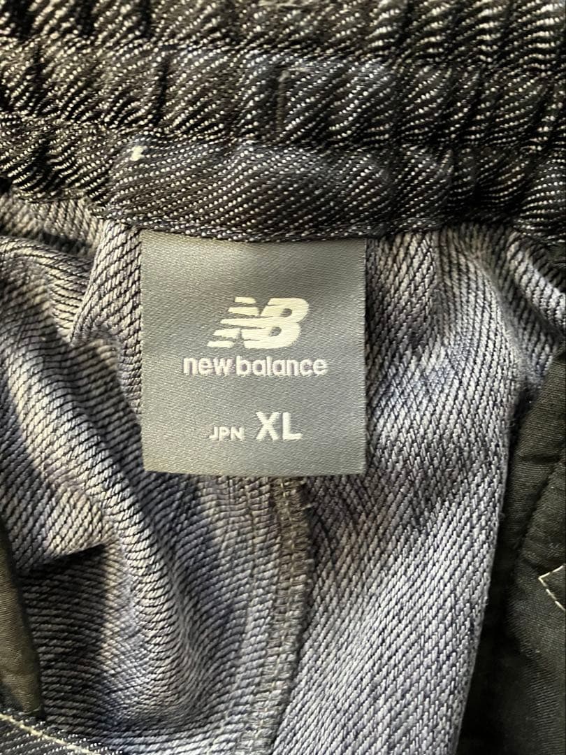 ニューバランス「THE CITY」デニムライク 上下セットアップ　XLサイズ