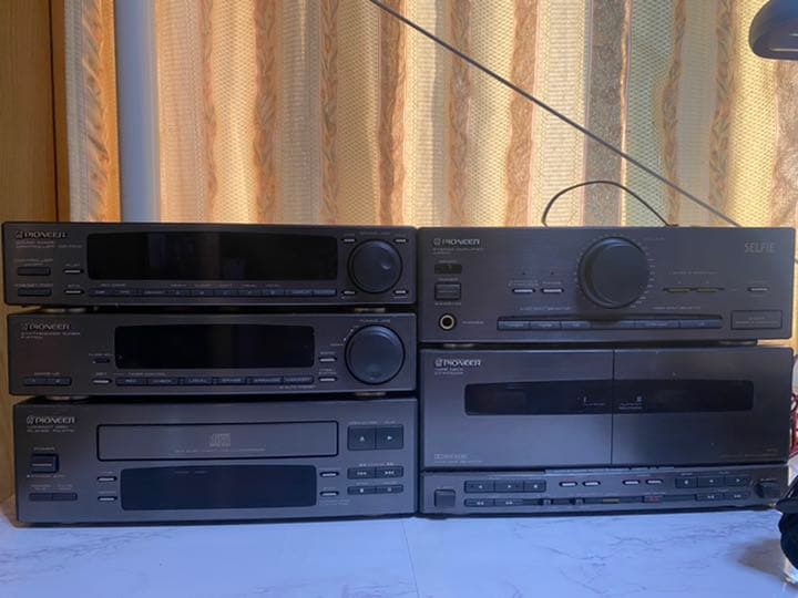 当時物Pioneer製ビデオ＆CD&カセットデッキ