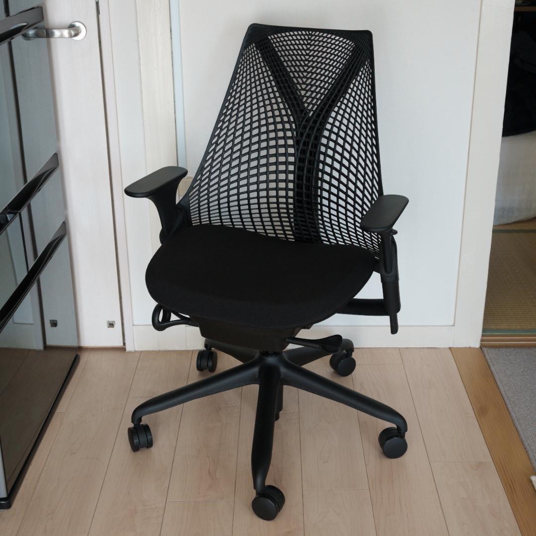 【正規店購入/2022年製】ハーマンミラー セイルチェア 黒