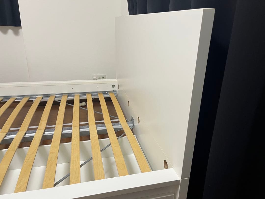 IKEA マルム ベッドフレーム 収納付き