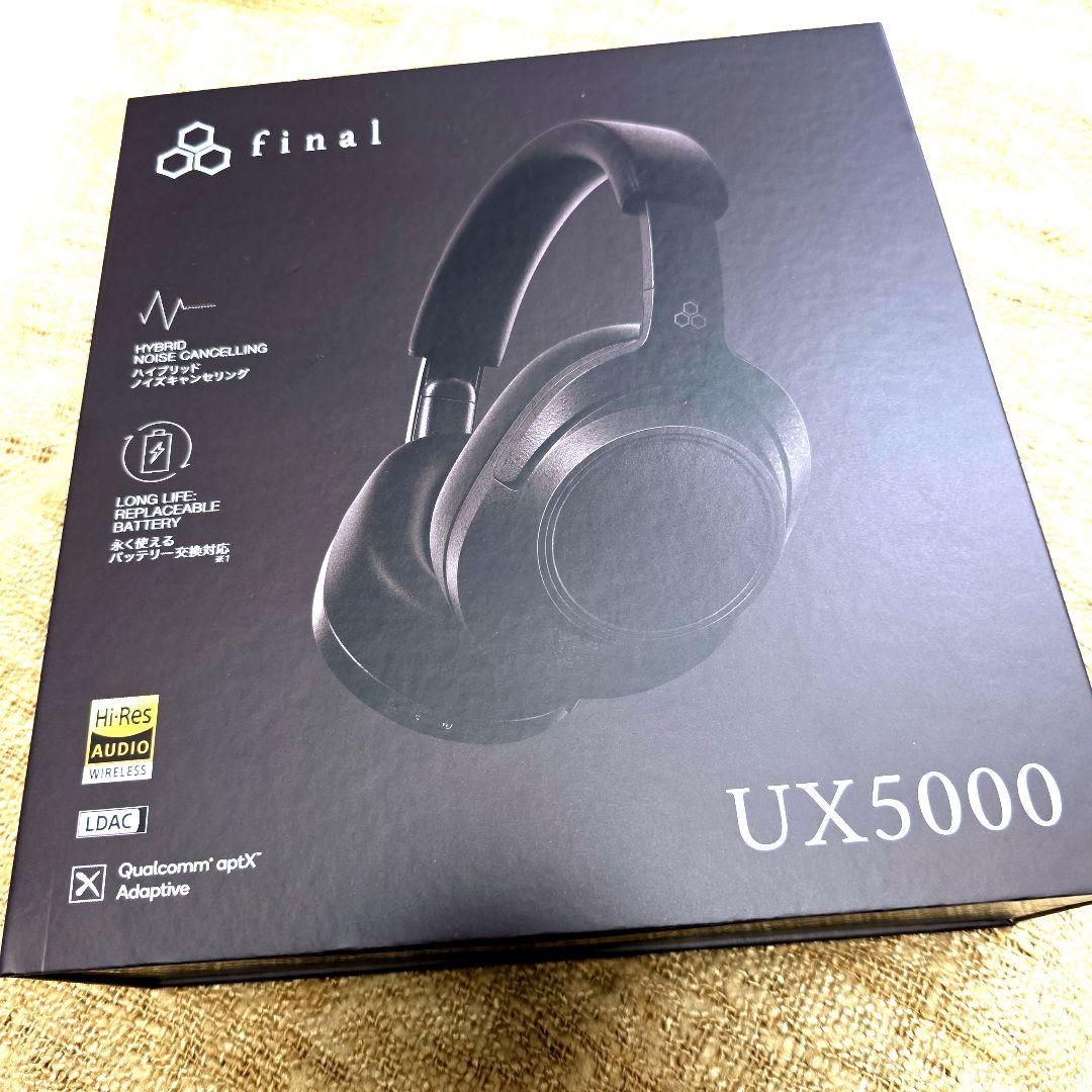 final UX5000 新品未開封 最新 ワイヤレスヘッドホン ノイキャン