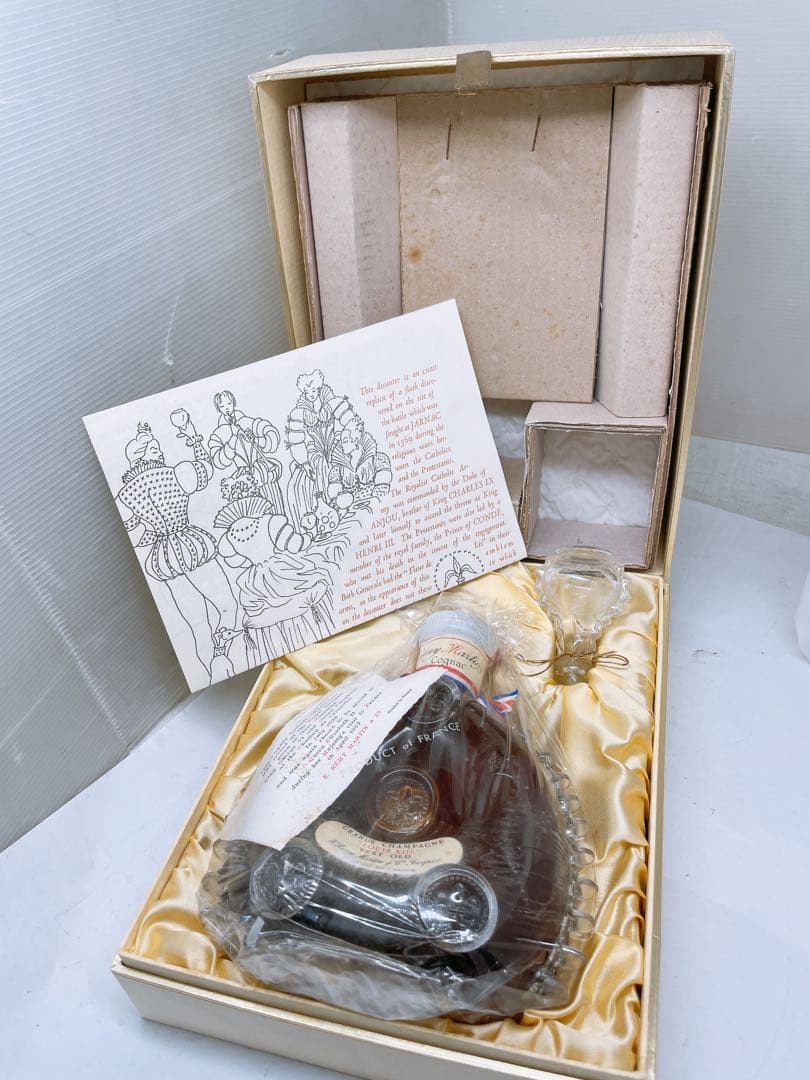 ② 未開栓 レミーマルタン 13世 バカラ コニャックブランデー ベリーオールド