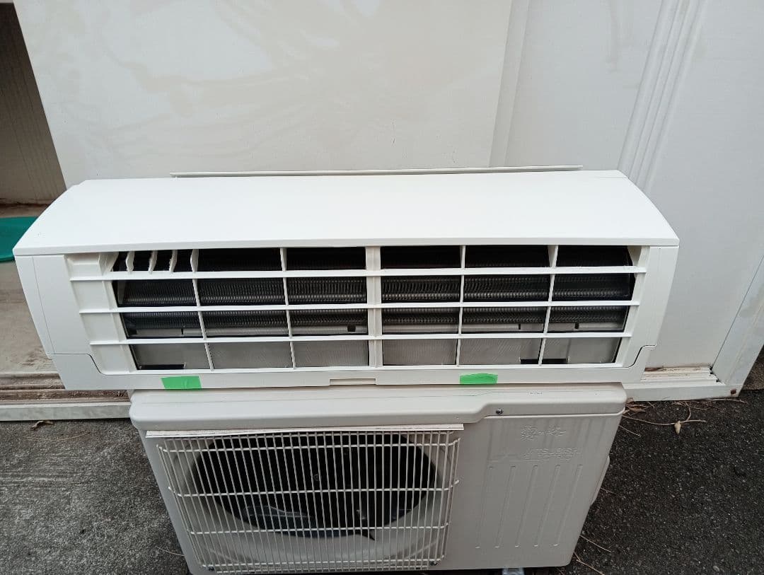 三菱 ルームエアコン 冷暖房機能 ホワイトMSZ-GE2221-W・2022年製