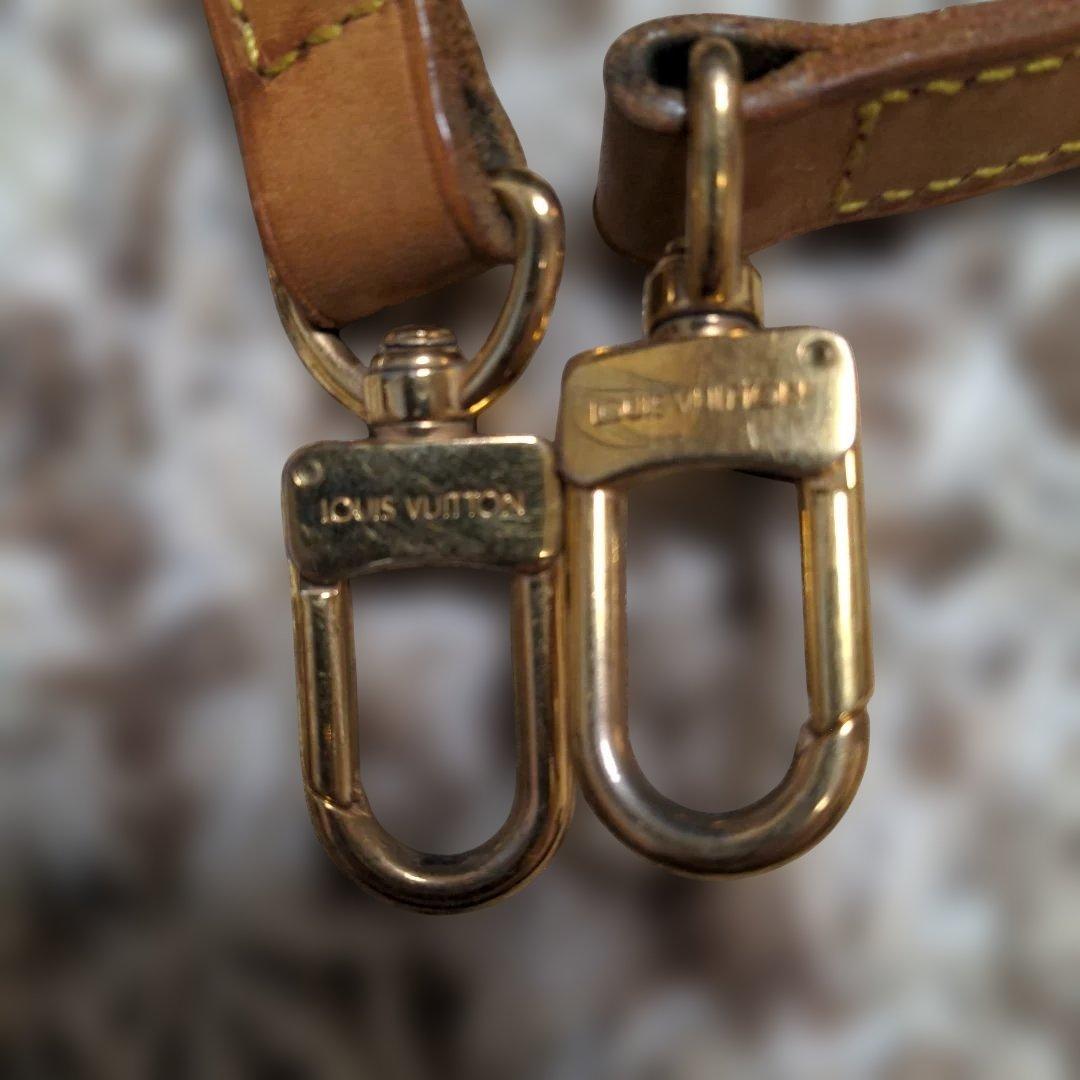 Louis Vuitton レザー ストラップ ブラウン