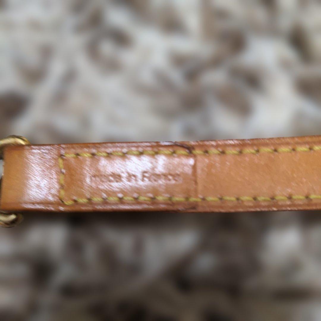 Louis Vuitton レザー ストラップ ブラウン