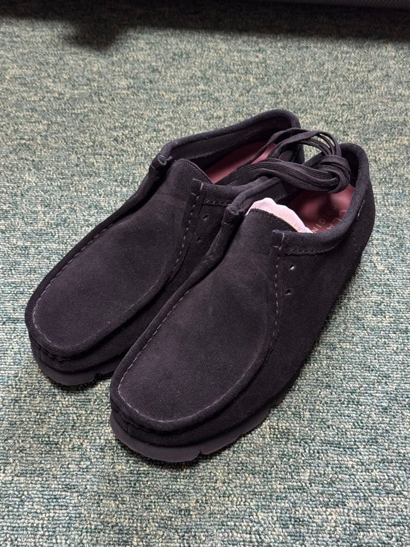 【Clarks / クラークス】Wallabee GTX Black UK8